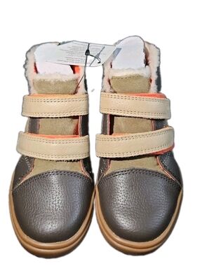 UGG Kids T Rennon Ii Sneaker, Antilope/Mustard Seed/Warm Red, Size 8 Toddler